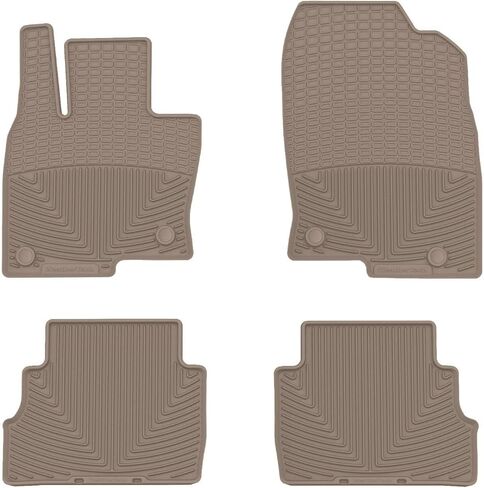 Weathertech All-Weather Floor Mats for Mazda CX-5 1st & 2nd Row (W343-W413), Black in Saudi Arabia