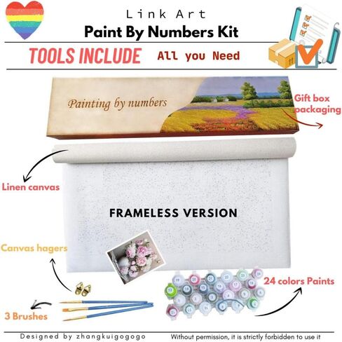 Paint by Numbers for Beginner, DIY Acrylic Painting by Numbers Kit for Adults & Kids,Drawing Paintwork with Paintbrushes,Acrylic Pigment, — Flock of Sheep in A Landscape, by Charles Emile Jacque in Saudi Arabia