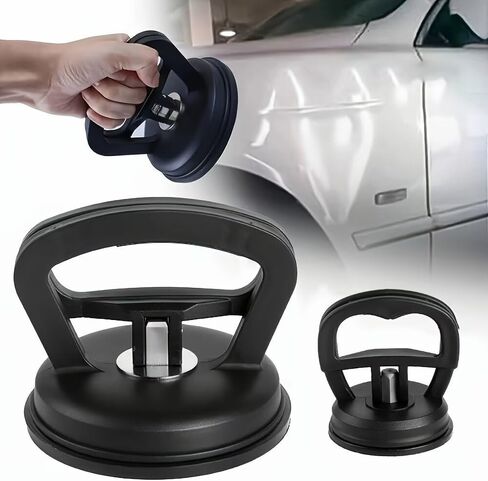 Dent Puller Suction Cup Kit - Car Dent Repair Tool with Handle, for Auto Body, Glass, Tiles, Dashboard Phone Mount-XP-12hei in Saudi Arabia