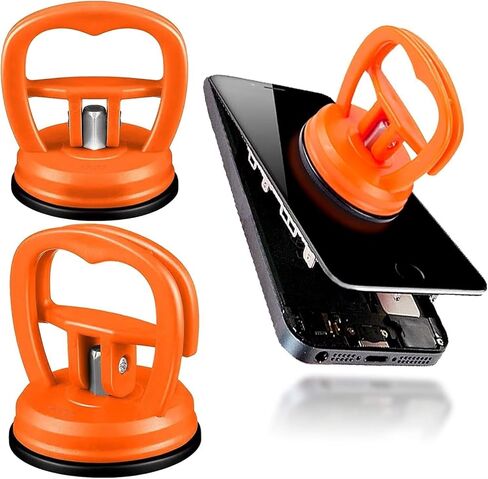 Dent Puller Suction Cup Kit - Car Dent Repair Tool with Handle, for Auto Body, Glass, Tiles, Dashboard Phone Mount-XP-12hei in Saudi Arabia