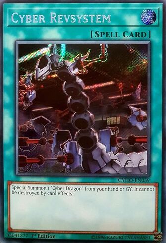 Yu-Gi-Oh! - Cyber Revsystem - CYHO-EN059 - Secret Rare - 1st Edition - Cybernetic Horizon in Saudi Arabia