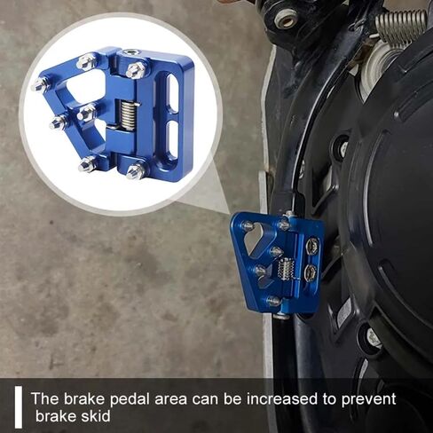 Foldable Motorcycle Rear Brake Pedal Step Tip Plate Folding for 390 690 790 890 990 950 1050 1090 1190 1290 Super Adventure ADV 125-530 SX EXC XC F Husqvarna Sherco Beta GasGas Husaberg in Saudi Arabia