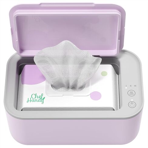 Baby Wipe Warmer, Wipe Warmer and Baby Wet Wipes Dispenser, Smart Precise Temperature Control Large Capacity Evenly Overall Heating Silence, Wipes Warmer for Babies Portable Wipe Warmer (White) in Saudi Arabia