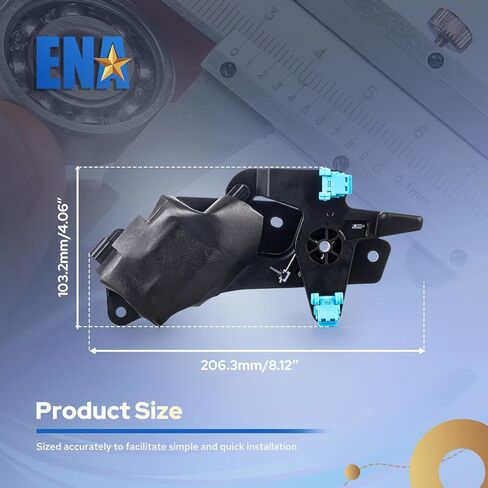 ENA Power Door Lock Latch Actuator Assembly Tailgate Trunk Compatible with Ford F150 F250 F350 F450 F550 Super Duty 2015-2023 Replacement for SM2655 DLA1543 FL3Z9943170C GC3Z9943170A GC3Z9943170B in Saudi Arabia