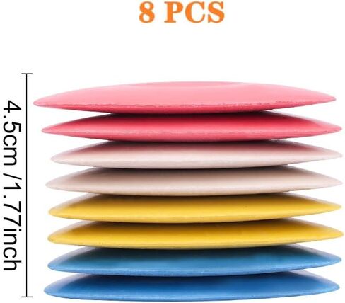 8PCS Triangle Sewing Tailors Chalk, Fabric Marker for Dressmaking, Sewing Supplies Accessories- Tailor's Chalk for Precision Marking on Fabric, Assorted Colors in Saudi Arabia