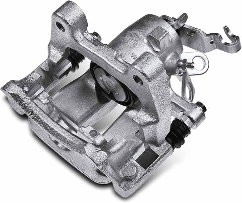 A-Premium Disc Brake Caliper Assembly with Bracket Compatible with Select Volkswagen Models - Eos 2009-2010, L4 2.0L - Rear Right Passenger Side in Saudi Arabia