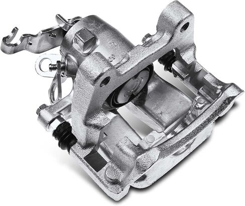A-Premium Disc Brake Caliper Assembly with Bracket Compatible with Select Volkswagen Models - Eos 2009-2010, L4 2.0L - Rear Right Passenger Side in Saudi Arabia