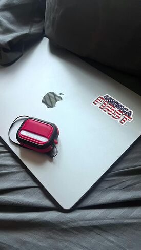 Patriotic America First Sticker – 6" Durable Vinyl Decal (2 Pack) – USA Flag Design for Cars, Laptops, & More in Saudi Arabia