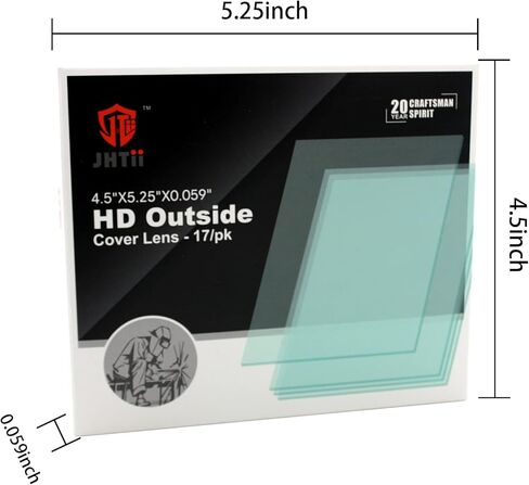 20pcs Welding Helmet Lens, 2"X4.25" Welding Helmet Replacement Lens in Saudi Arabia