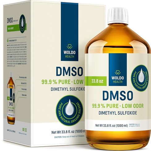 DMSO (Dimethyl Sulfoxide) 99.9% Pharmaceutical Grade 8.45oz - Glass Bottle in Saudi Arabia