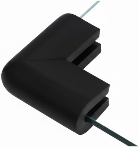 4 قطع من أثاث الأطفال، مصدات أمان لطاولة الأمان، حافة مكتبية، حافة على شكل حرف U، وسادة حماية منعمة (رمادي) in Kuwait