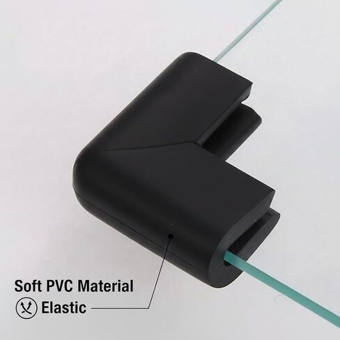 4 قطع من أثاث الأطفال، مصدات أمان لطاولة الأمان، حافة مكتبية، حافة على شكل حرف U، وسادة حماية منعمة (رمادي) in Kuwait