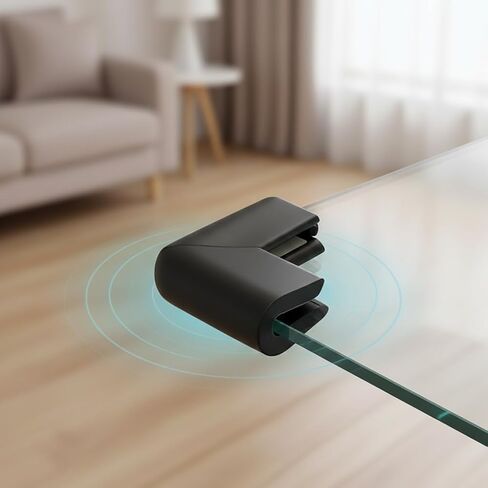 4 قطع من أثاث الأطفال، مصدات أمان لطاولة الأمان، حافة مكتبية، حافة على شكل حرف U، وسادة حماية منعمة (رمادي) in Kuwait