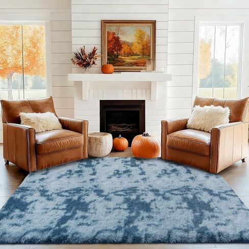 سجادة vafodo رقيق لغرفة النوم، 5 × 5 أقدام سجاد أشعث غامض لغرفة النوم، سجادة ناعمة لغرفة الأطفال، سجادة حضانة قطيفة للطفل، سجاد منطقة رمادي فاتح مصبوغ لغرفة المعيشة، ديكور غرفة لطيف للفتيات والأولاد in Kuwait