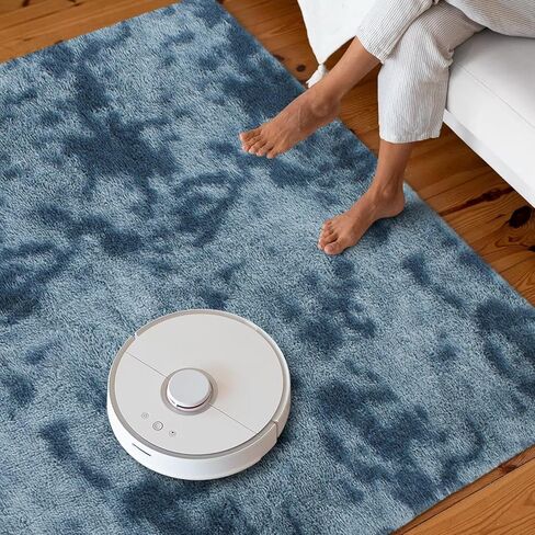 سجادة vafodo رقيق لغرفة النوم، 5 × 5 أقدام سجاد أشعث غامض لغرفة النوم، سجادة ناعمة لغرفة الأطفال، سجادة حضانة قطيفة للطفل، سجاد منطقة رمادي فاتح مصبوغ لغرفة المعيشة، ديكور غرفة لطيف للفتيات والأولاد in Kuwait