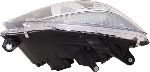 مجموعة المصابيح الأمامية الجانبية للركاب Garage-Pro لسيارة Mercedes Benz C300 2008-2011، C350، هالوجين مع مصابيح أمامية للسيارات، للطرز بدون إضاءة وحزمة متميزة، تم تصنيعها من 09 فبراير 2008 in Saudi Arabia