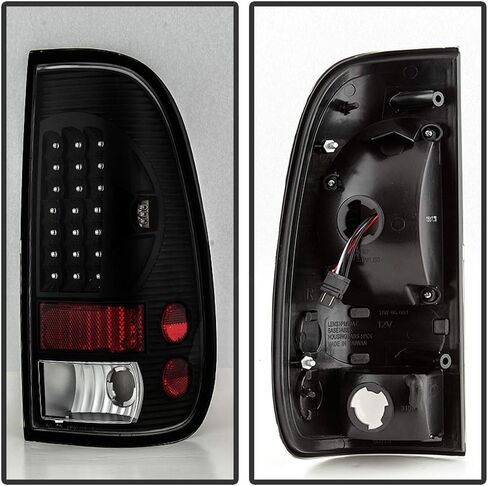ACANII-للأسود 1997-2003 فورد F150 99-07 F250 F350 SuperDuty LED أضواء خلفية مصابيح الفرامل in Saudi Arabia