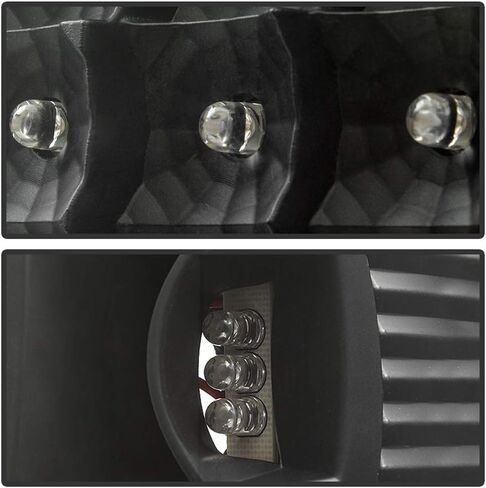 ACANII-للأسود 1997-2003 فورد F150 99-07 F250 F350 SuperDuty LED أضواء خلفية مصابيح الفرامل in Saudi Arabia