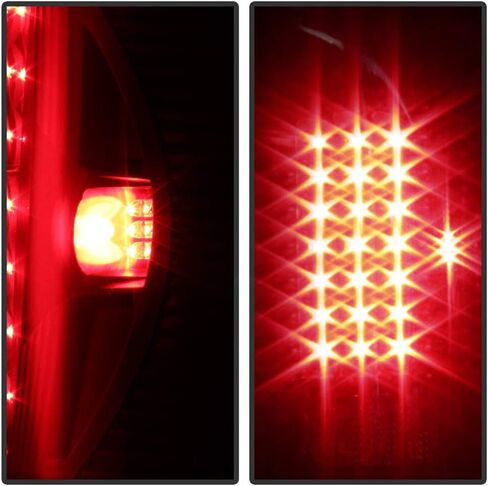 ACANII-للأسود 1997-2003 فورد F150 99-07 F250 F350 SuperDuty LED أضواء خلفية مصابيح الفرامل in Saudi Arabia