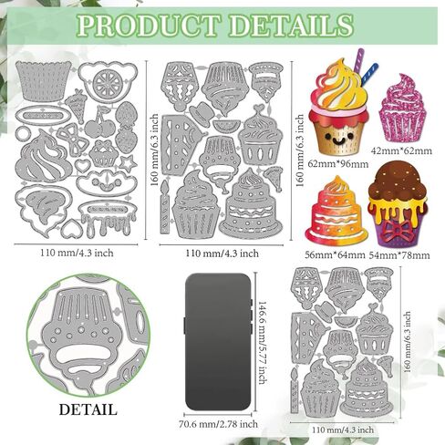 MAYJOYDIY Letters Labels Metal Die Cuts for Card Making, Alphabets Labels Cutting Dies Number Dies Stencils Embossing Template for Scrapbooking DIY Cards Album Crafts Supplies in Saudi Arabia