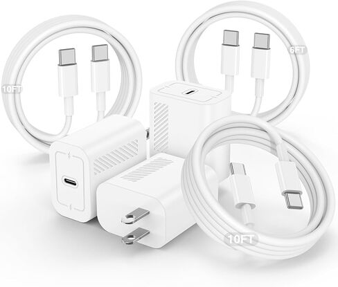 45W Samsung Super Fast Charger for S24, Type C Charger Fast Charging Block &3FT USBC to USBC Cable 2Pack for Galaxy S24 Ultra/S24+/S23 S22 S21 Ultra/Plus, Tab S8/S7/A8/A7, Android Phone Charger Cord in Kuwait