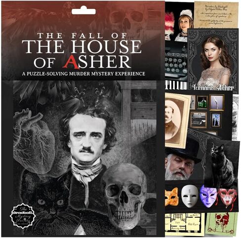 The Deadbolt Mystery Society - سقوط House of Asher: Murder Mystery Game - ابحث عن الأدلة، وحل الألغاز، والقضاء على المشتبه بهم، وحلها منفردًا أو مع مجموعة in Saudi Arabia