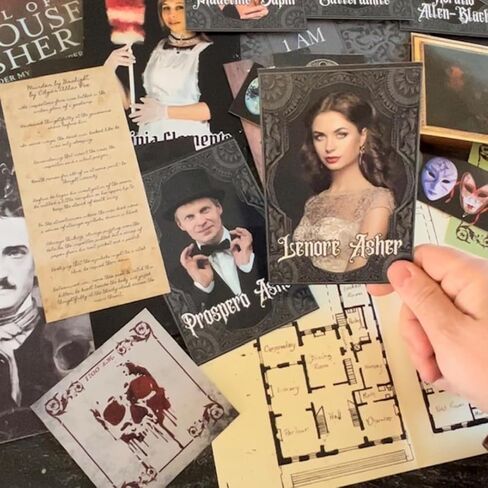 The Deadbolt Mystery Society - سقوط House of Asher: Murder Mystery Game - ابحث عن الأدلة، وحل الألغاز، والقضاء على المشتبه بهم، وحلها منفردًا أو مع مجموعة in Saudi Arabia
