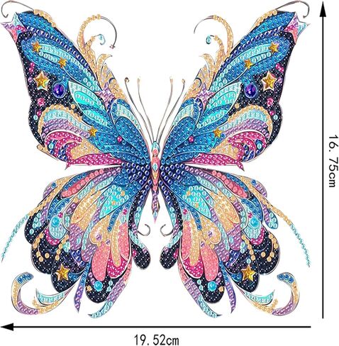 Diamond Art Kits for Adult Welcome Design Special Shape Acrylic Hanging Pendant Crystal Mosaic Home Wall Door Window Decor with Chain Handmade Christmas Gift (LG11) in Saudi Arabia