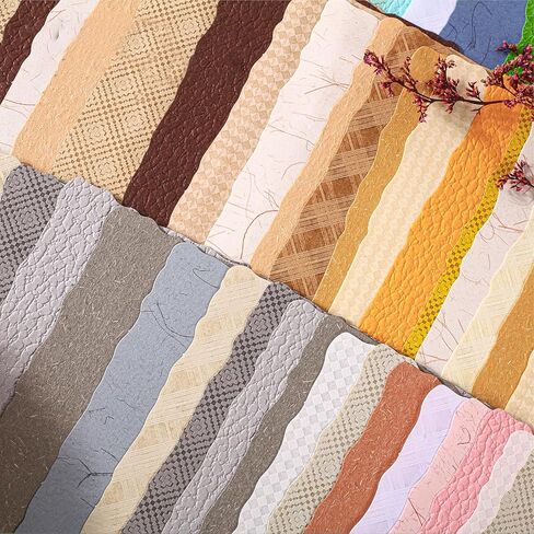 72 Pcs Textured Scrapbook Paper - 6 pack Craft Paper Assorted Set Colorful Special Cards paper Mixed for Scrapbooking Junk Journal Journaling Supplies Planner Bullet Collage Small A7, 5.7x3.54 Inch in Saudi Arabia