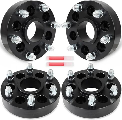 SCITOO 4Pcs 6x120 to 6x5.5 Wheel Adapters 1.5" Studs 14x1.5 Fit for GMC Canyon for Chevrolet Blazer Colorado Traverse for Cadillac SRX in Saudi Arabia