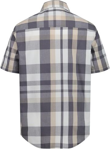 Calvin Klein Boys Short Sleeve Woven Button-Down Shirt in Kuwait