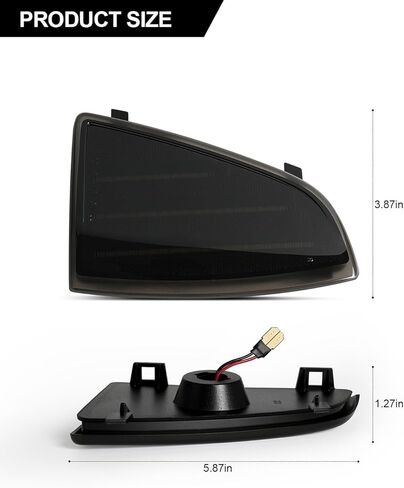 LED Side Marker Light Compatible with Chevy Blazer S10 S15 Jimmy 1995 1996 1997 S10,S15,Sonoma 1994 1995 1996 1997 Driver and Passenger Side Sequential Corner Light in Saudi Arabia