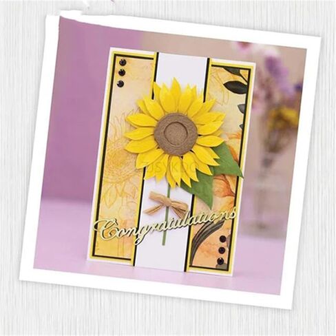 Plants Die Cuts for Card Making, Patchwork Peony Flowers Metal Cutting Dies for Paper Scrapbooking, DIY Stencils for Album Party Wedding Festivals Decoration in Saudi Arabia