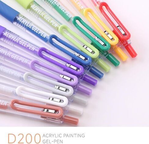90 Pcs Acrylic Gel Pens 0.7mm Quick Dry Fine Point Smooth Writing Ballpoint for Adult Coloring, Drawing, Journaling, Note Taking in Saudi Arabia