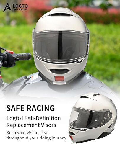 Compatible with SHOEI Neotec 2 Helmet Visor Replacement Neotec 2 CNS-3 Motorcycle Helmet Face Shield UV Protection Anti-Scratch (Transparent) in Saudi Arabia