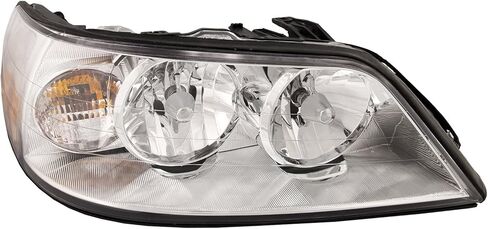 HEADLIGHTSDEPOT Chrome Housing Halogen Headlight Compatible with Lincoln Town Car 2005-2011 Includes Right Passenger Side Headlamp in Saudi Arabia