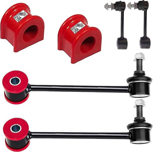 Suspension Dudes 21 PC Front Upper/Lower + Rear Lower Control Arm Kit + Ball joint Kit + Front/Rear Sway Bar Link Kit + Outer Tie Rod End Kit + Steering Drag Link, FITS Jeep Wrangler 2007-2018 RK64177 in Kuwait