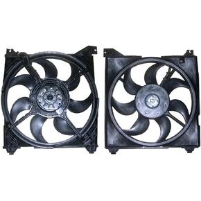 Engine Cooling Fan Assembly 1PCS Compatible with Hyundai Santa Fe 2001 2004 2002 2003 2005 2006 in Saudi Arabia