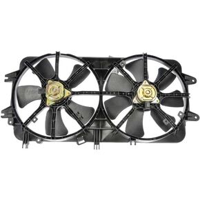 Engine Cooling Fan Assembly 1PC Replaces FS1G15025A, FS1G15025B Compatible with Mazda 626 2000 2001 2002 in Kuwait