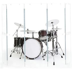 Drum Shield (5ft x 2ft Panel) - Ultimate Drum Cage for Churches, Studios, and Live Performances - Providing better sound quality and playing experience in Kuwait