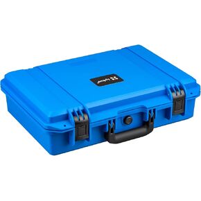 Lykus HC-3810 Waterproof Hard Case with Customizable Foam Insert, Interior Size 14.96x11.02x5.3 in, Suitable for camera,lens,drone,mic,flashlight,telescope,action cam,electronics,tools,and more in Kuwait
