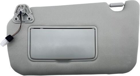 واقي من الشمس من جانب السائق والراكب مع بديل للضوء يناسب Nissan Sentra 2013-2019 Sunshade96401-3SG8A 96400-3SG8A اللون رمادي (رمادي (جانب السائق والراكب)) in Kuwait