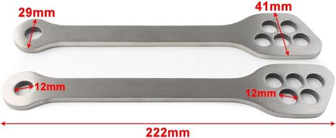 FSFY Motorcycle Adjustable 0-5" Rear Lowering Link Kit,304 stainless steel Lowering Links for Kawasaki Ninja 250R EX250 2008-2012 for Kawasaki Ninja 300 2013-2017 in Saudi Arabia