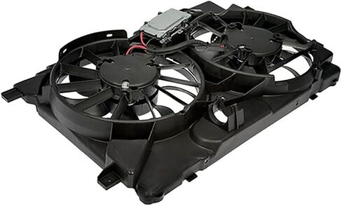 Engine Cooling Fan Assembly 1PC Replaces 9E5Z8C607C Compatible with Fusion 2012 2010 2011 Compatible with Lincoln MKZ 2012 2010 2011 in Saudi Arabia