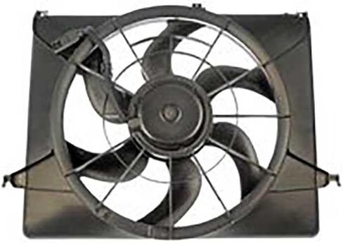 مجموعة مروحة تبريد المحرك قطعة واحدة تحل محل 252313K460، 253503K210 متوافقة مع Hyundai Sonata 2006 2007 2008 in Saudi Arabia