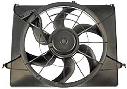 مجموعة مروحة تبريد المحرك قطعة واحدة تحل محل 252313K460، 253503K210 متوافقة مع Hyundai Sonata 2006 2007 2008 in Saudi Arabia