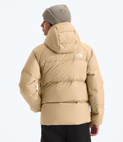 سترة بغطاء رأس للأولاد من THE NORTH FACE ذات وجهين، مقاس TNF أسود، مقاس صغير in Saudi Arabia