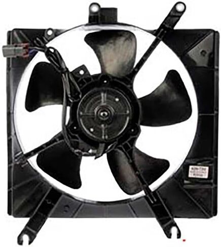 Engine Cooling Fan Assembly 1PC Replaces 25380FD000, 25380fd100 Compatible with Kia Rio 2004 2005 2003 in Saudi Arabia