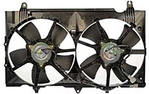 Engine Cooling Fan Assembly 1PC Replaces 21481EV00A, 21481EV02A Compatible with Nissan 350Z 2007 2008 2009 in Saudi Arabia