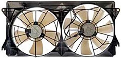 Engine Cooling Fan Assembly 1PC Replaces 1636122050, 1636122060 Compatible with Celica 2004 2005 2000 2001 2002 2003 Compatible with MR2 Spyder 2004 2005 2000 2001 2002 2003 in Saudi Arabia